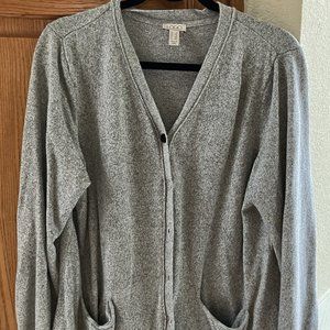 Logo Cardigan Sweater